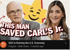 PragerU Youtube Thumnail image titled "This man saved Carl's Jr"